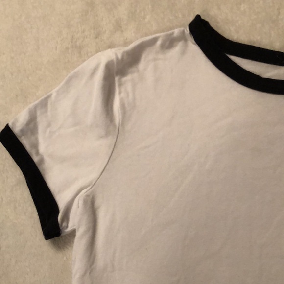 Dreamer ringer tee in white with navy trim from Forever21 - Picture 3 of 5